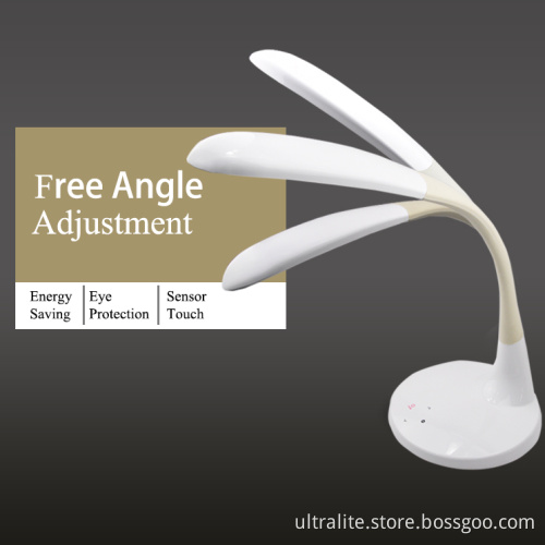 Led Flexible Neck Touch Table Lamp For Children